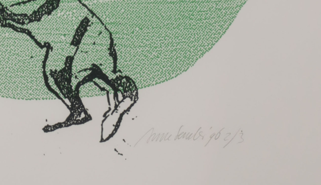 Anne Semler: Zeefdruk, Z.T. - Ingelijst (Groot) kopen? Bied vanaf 35!