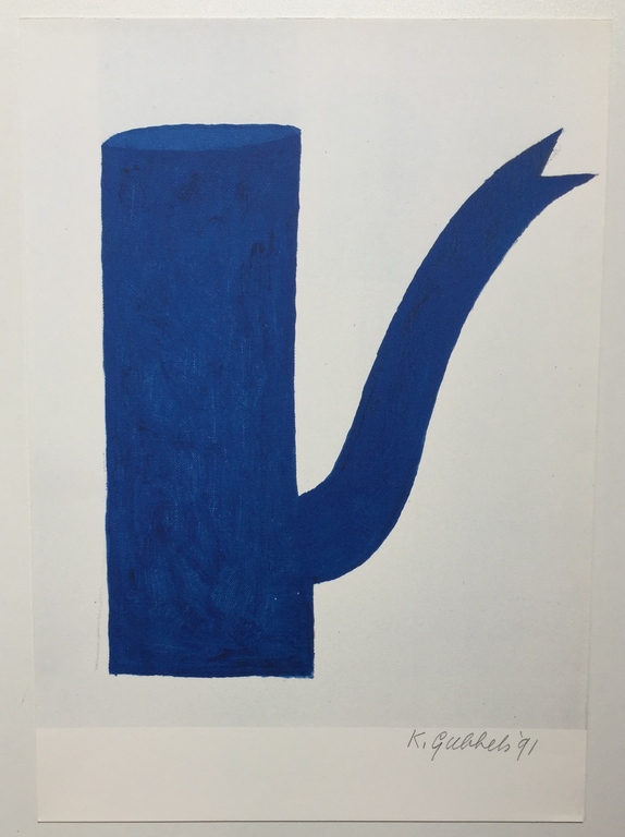 Klaas Gubbels, portfolio, 3 werken in offsetdruk, handgesigneerd, 1991 verkocht voor € 249!