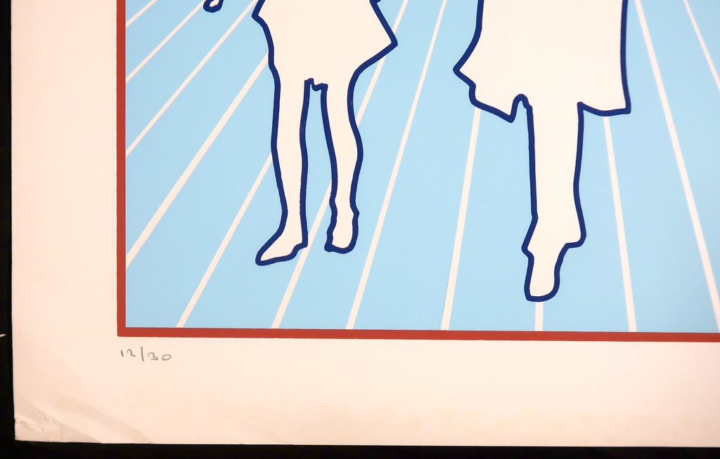 Leen van Weelden: Zeefdruk, Zonder titel kopen? Bied vanaf 1!