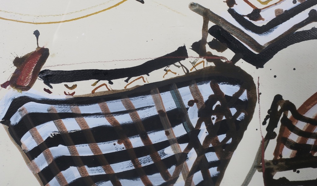 Theo Kuijpers: Gouache, Z.T. II - Ingelijst (Groot) kopen? Bied vanaf 250!