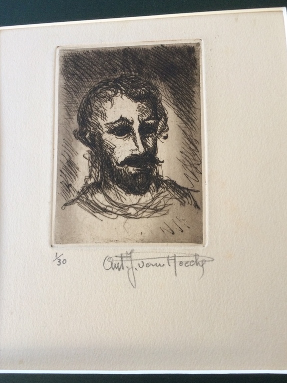 Antoon Jules van Hoecke: ets.  kopen? Bied vanaf 1!