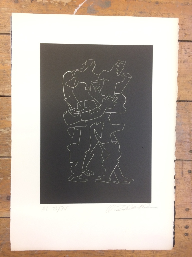 Ossip Zadkine - Ossip Zadkine, zwart-wit ets in prima conditie: 13/75 kopen? Bied vanaf 245!