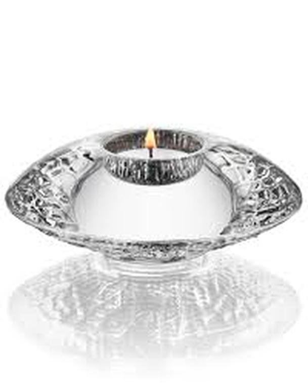 Orrefors Discus kristallen waxinelichthouder van Lars Hellsten kopen? Bied vanaf 15!