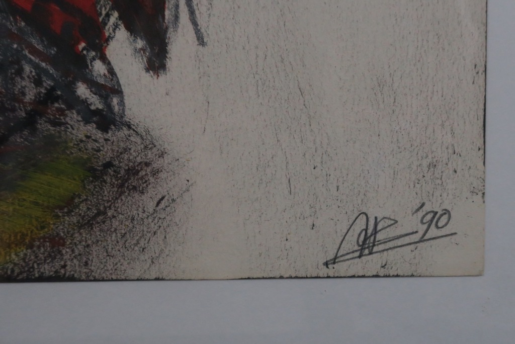 Nicola Rozemeijer: Gemengde techniek, Zonder titel - Ingelijst kopen? Bied vanaf 35!