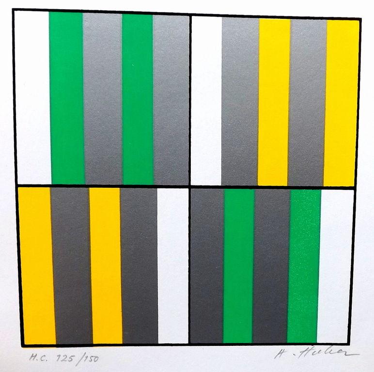 Alexius Huber - gesigneerde Litho - titel: Motiv III kopen? Bied vanaf 1!