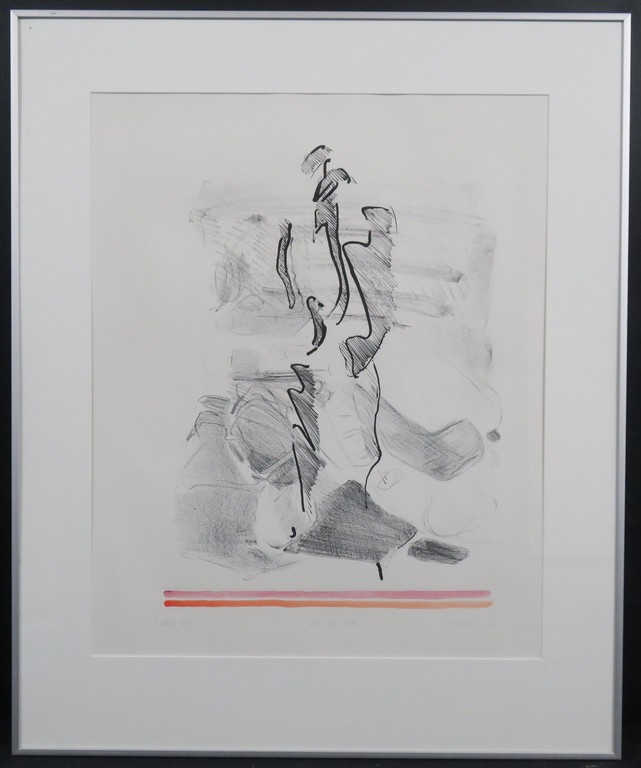 Jaap Hillenius: Handgekleurde Litho, Met wit licht - Ingelijst kopen? Bied vanaf 35!