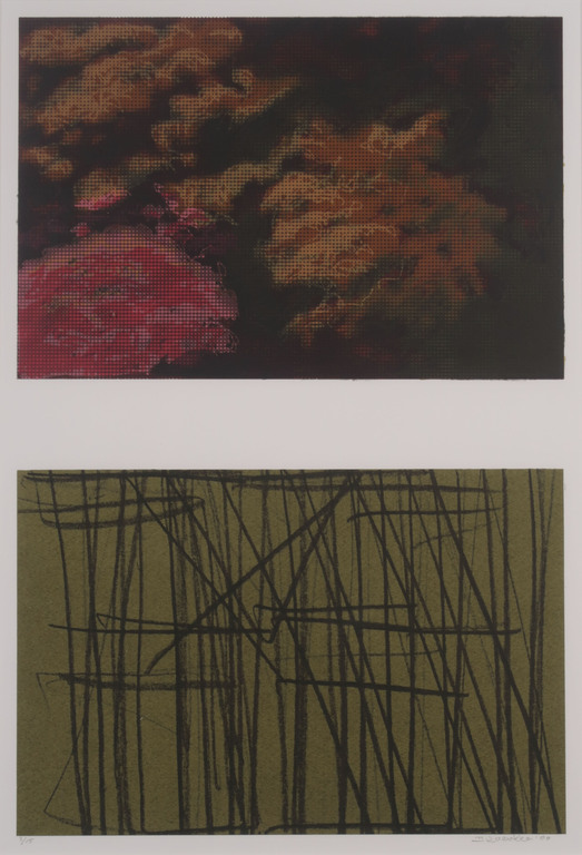 Bert Loerakker: Zeefdruk, Z.T. - Ingelijst kopen? Bied vanaf 40!