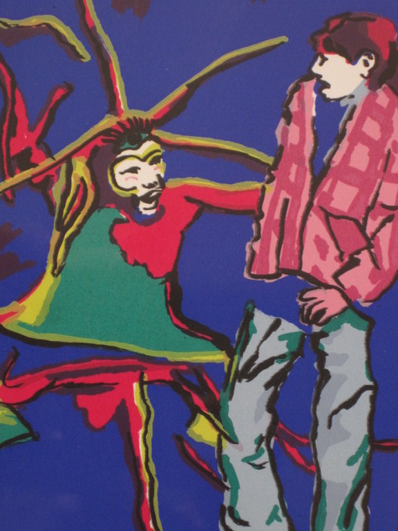 Frank Rosen (1946-) exclusieve zeefdruk "Tip Top" potloodgesigneerd 33/90 kopen? Bied vanaf 1!