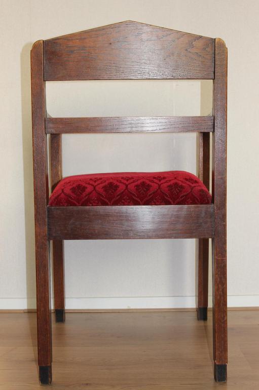 2 Amsterdamse School fauteuil stoelen: Maker onbekend kopen? Bied vanaf 300!