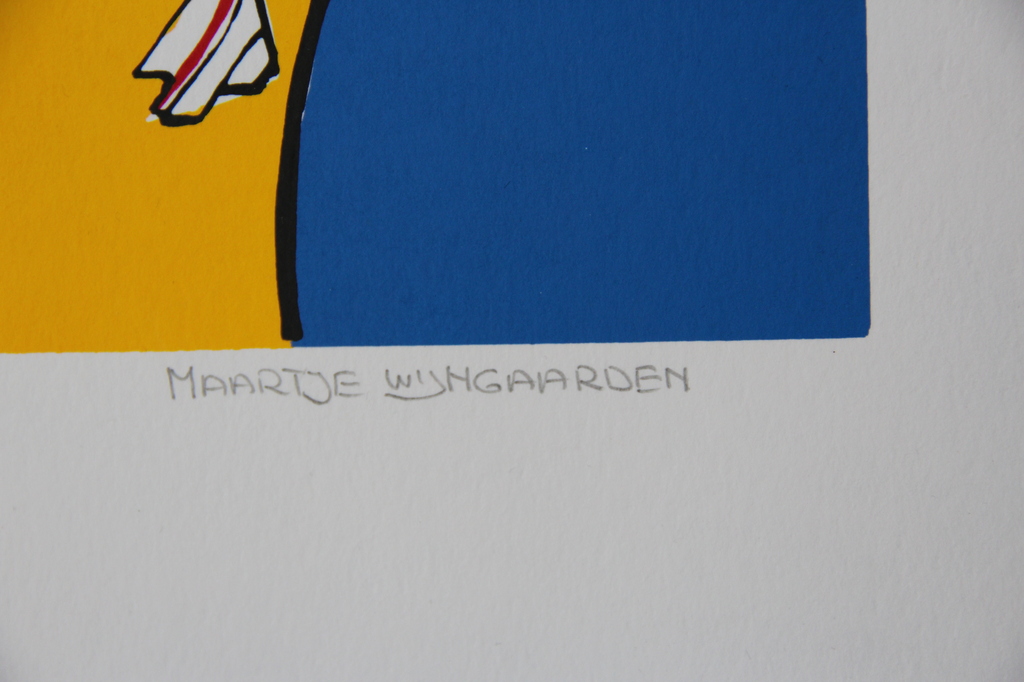 Maartje Wijgaarden zeefdruk kopen? Bied vanaf 10!