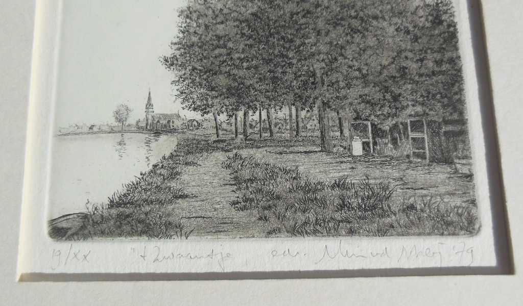 Wim van der Meij: Ets, 't Zwaantje kopen? Bied vanaf 1!