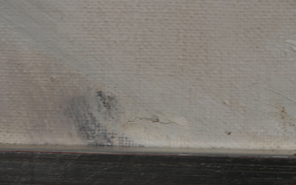 Albert Saverys: Olieverf op doek, Besneeuwd weiland - Ingelijst kopen? Bied vanaf 900!