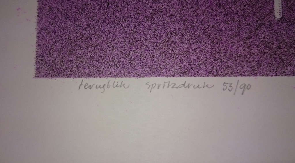 Annet Ardesch,zeefdruk,Terugblik kopen? Bied vanaf 15!