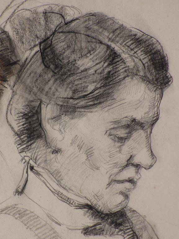 Willem Vaarzon Morel, Damesportretten, Tekening kopen? Bied vanaf 100!