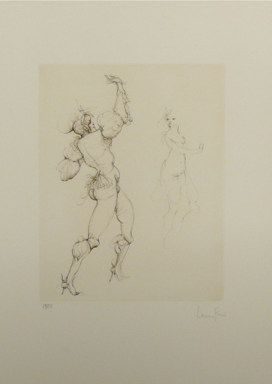 Leonor Fini, Originele ets, handgesigneerd kopen? Bied vanaf 175!