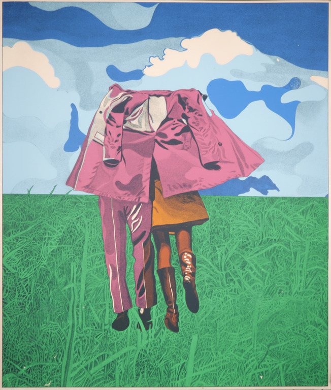 Fred van der Wal: Zeefdruk, Zonder titel II kopen? Bied vanaf 1!