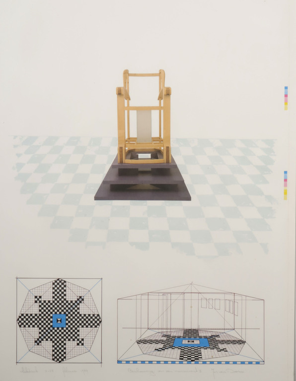 Jos van Doorn: Vlakdruk, Beschouwing van een monument I - Ingelijst kopen? Bied vanaf 1!