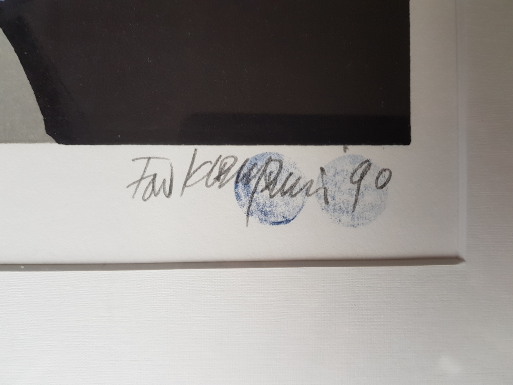 Fon klement (1930-2000) - Appartenance, houtsnede 111/x, gesigneerd '90 kopen? Bied vanaf 125!