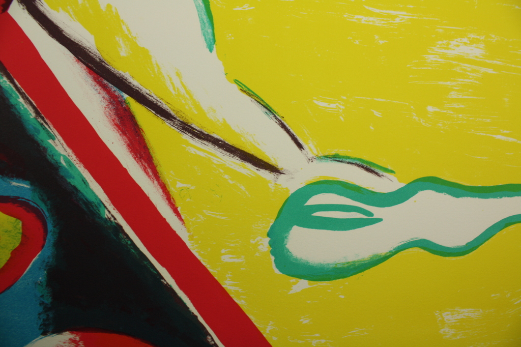 Jorg Remé, kleurenlitho, 1989 kopen? Bied vanaf 49!