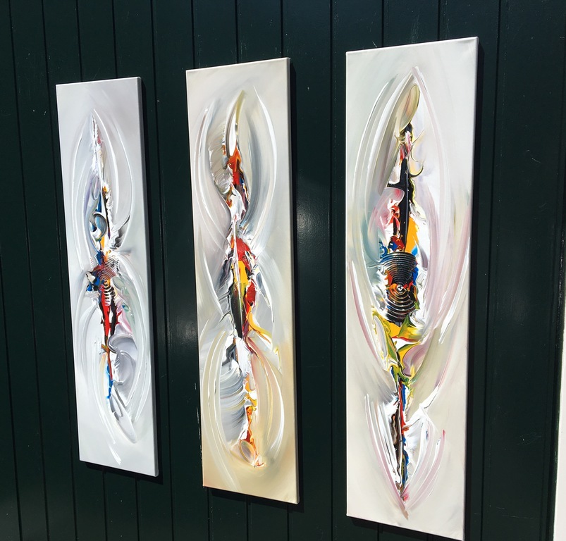 Gena - Abstract - Drie luik -2017 kopen? Bied vanaf 250!