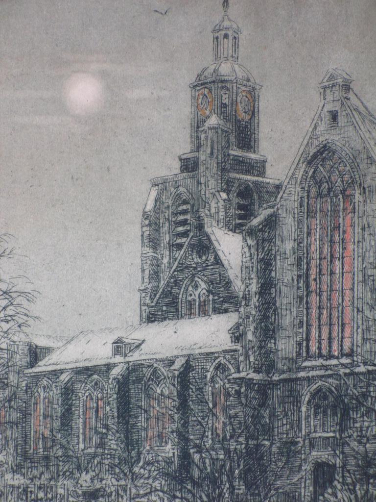 Eugene Rensburg, Bergen op Zoom, Grote Kerk, Kleurets kopen? Bied vanaf 20!