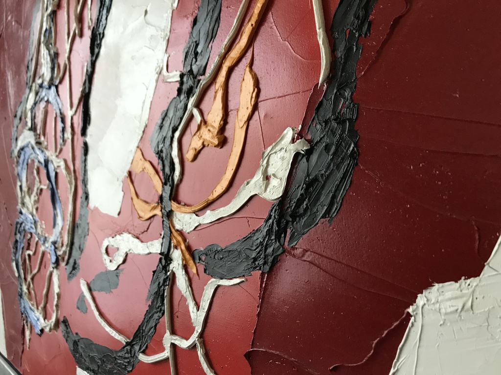 Geert Jan Jansen, schilderij, 2 mannetjes kopen? Bied vanaf 5000!