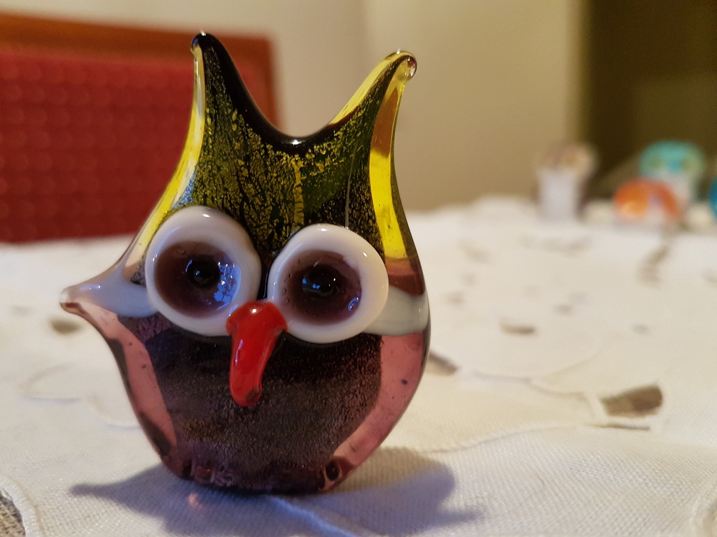 Murano glas uil incalmo en sommerso-Venezia kopen? Bied vanaf 7!