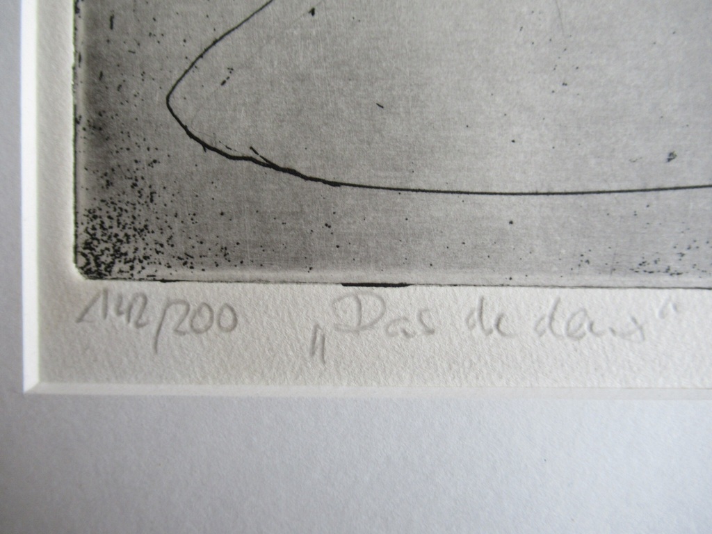 Onbekende kunstenaar - ets - "pas de deux" kopen? Bied vanaf 1!