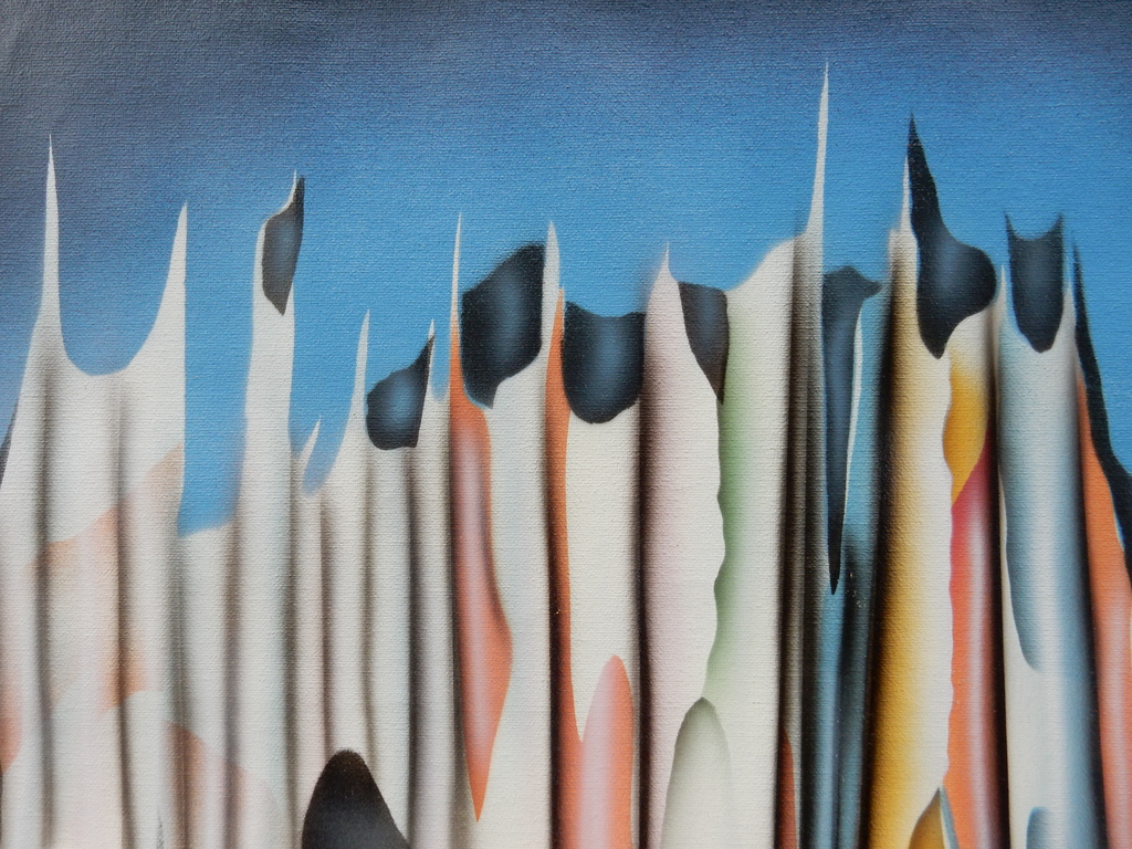 Olieverf op doek - Westerhof - Abstract kopen? Bied vanaf 1!