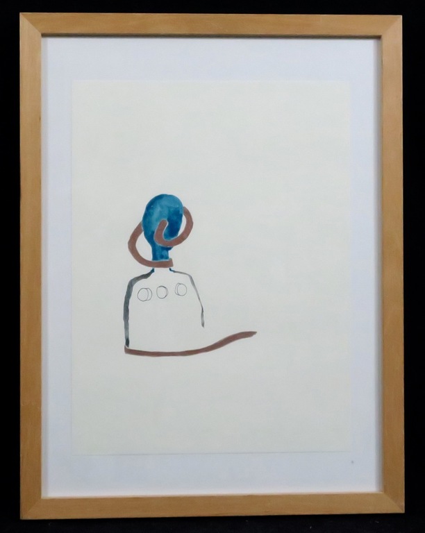 Anna Frydman: Gemengde techniek, Zonder titel - Ingelijst kopen? Bied vanaf 20!