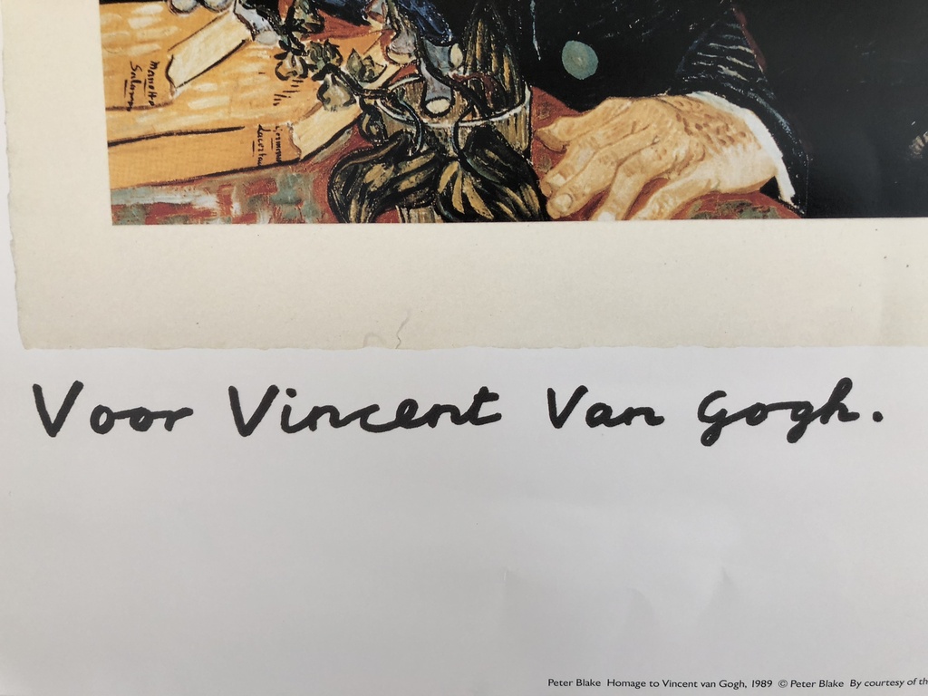 Blake Peter,voor Vincent van Gogh Offset lithografie. kopen? Bied vanaf 40!