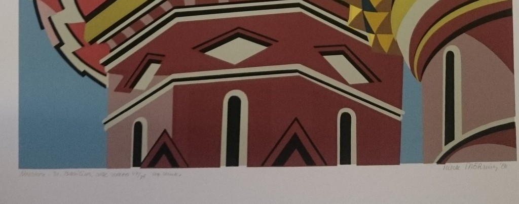 Hilde Mohring, zeefdruk,Moskou kopen? Bied vanaf 20!