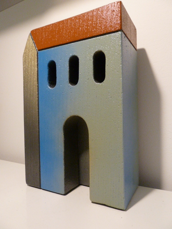 Stenen relief - “Mediterraans huis” kopen? Bied vanaf 1!