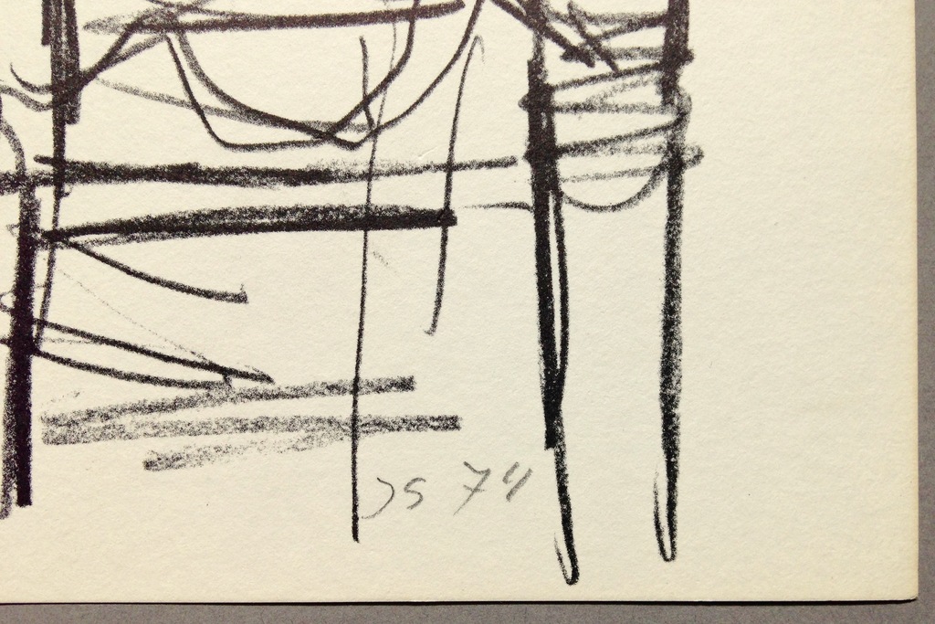 Jan Sierhuis, Originele ithografie uit 1974, Gesigneerd kopen? Bied vanaf 55!