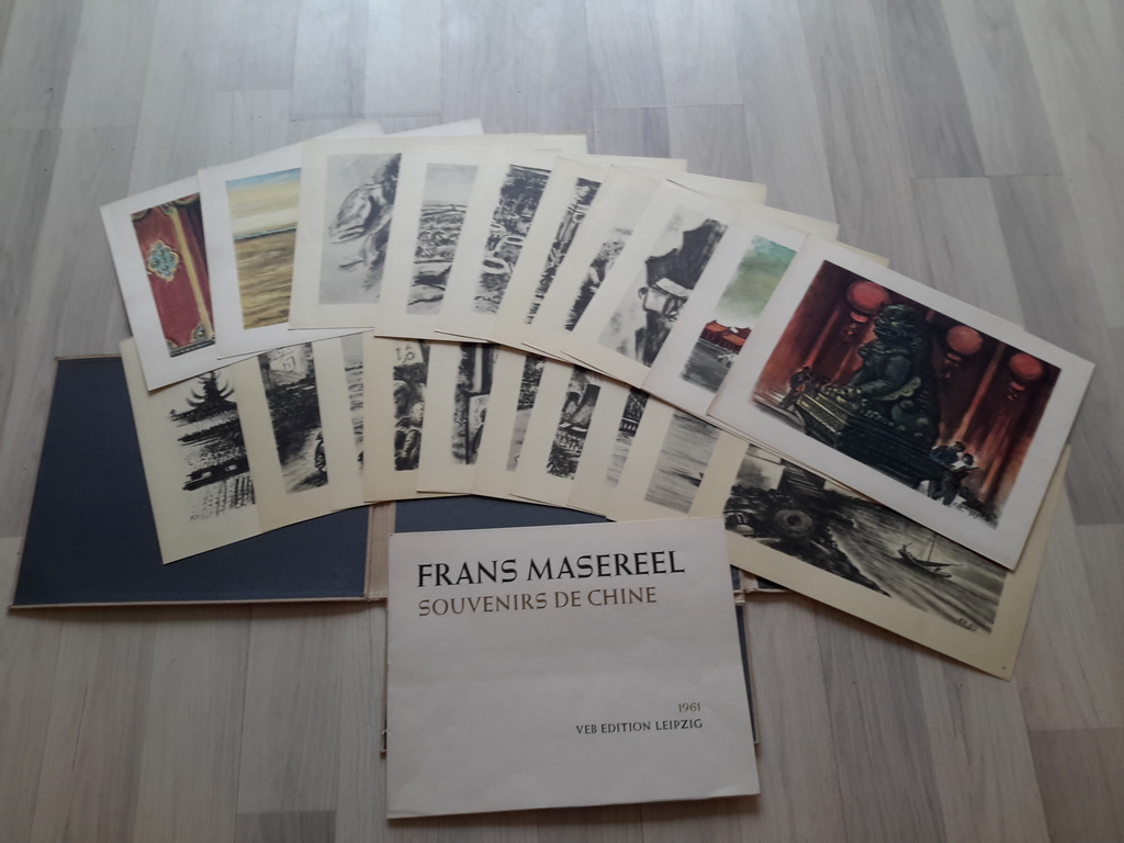 Frans Masereel souvenirs de chine portfolio met 20 prenten van Frans Masereel kopen? Bied vanaf 1!