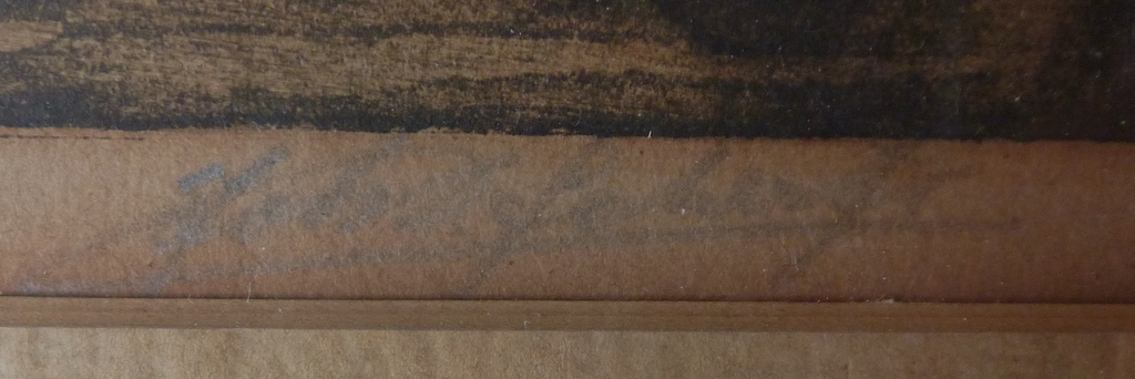 Johan D. Scherft kleurets "Oude Delft "Novembermorgen" kopen? Bied vanaf 45!