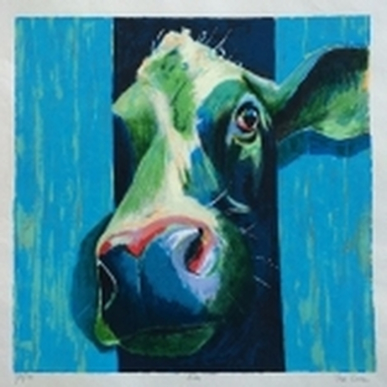 Theo Onnes, zeefdruk op handgeschept papier, Titel; " Eva " kopen? Bied vanaf 50!