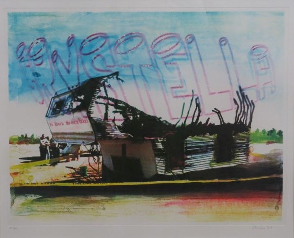 Dirk Skreber: Gravure, Crystella - Ingelijst verkocht voor € 100!