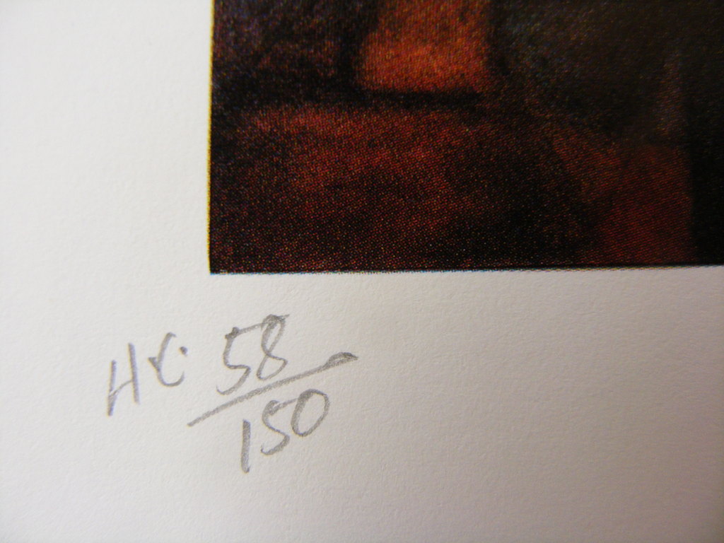 Reginald Pavamani, lithografie, handgesigneerd. kopen? Bied vanaf 25!