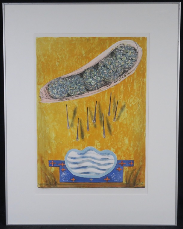 Lon Buttstedt: Litho, Yemeni eyes make salt water - Ingelijst kopen? Bied vanaf 25!