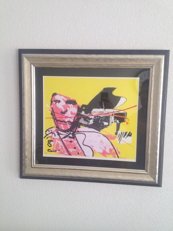 Herman Brood, zeefdruk Vleugel, incl. certificaat kopen? Bied vanaf 200!