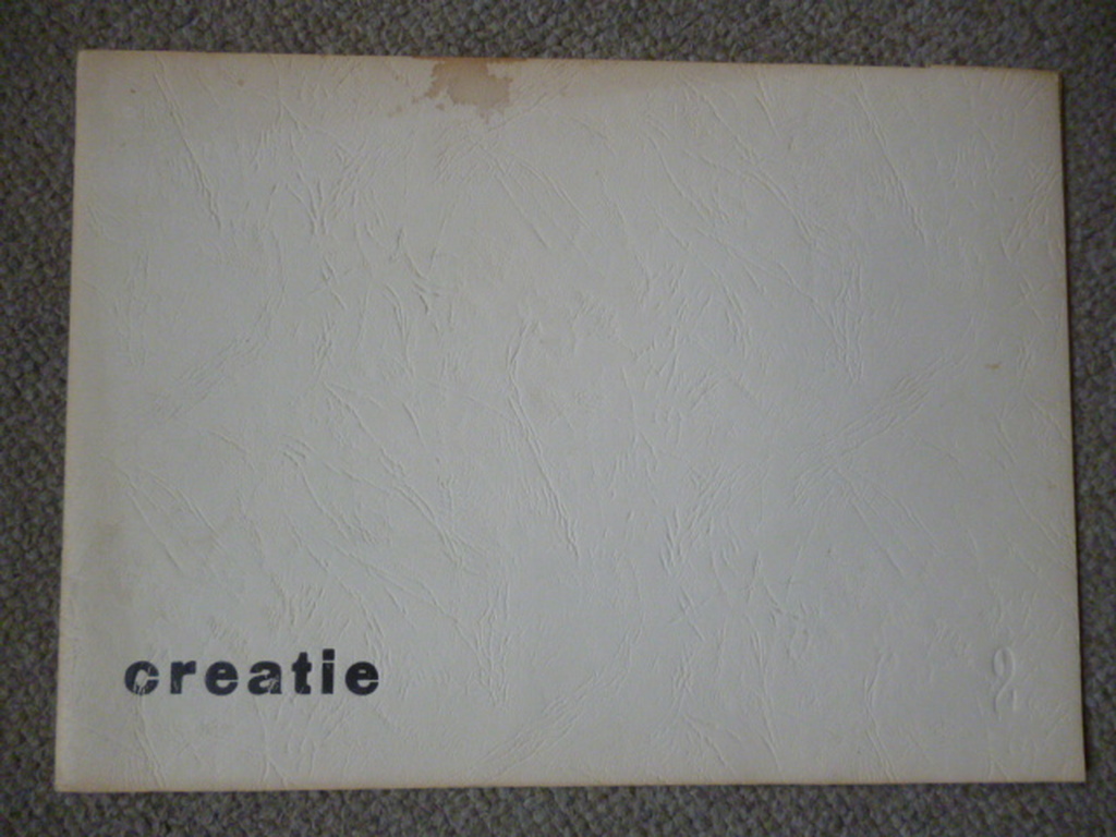 André van der Vossen - linosnede - Creatie 2 kopen? Bied vanaf 50!