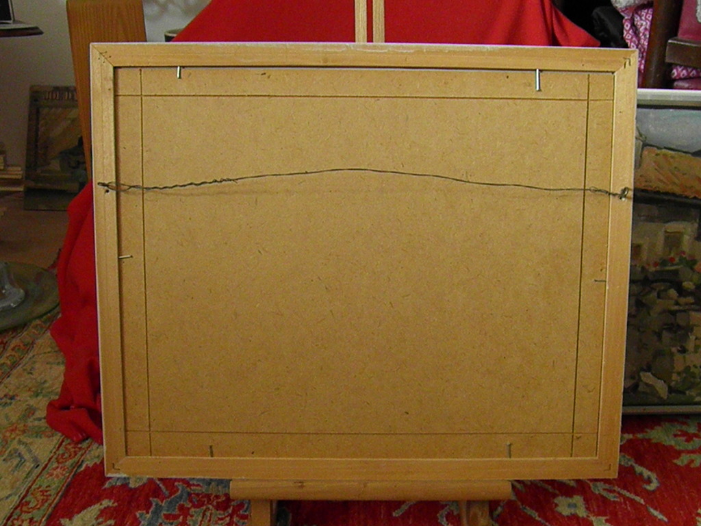 Ria Exel, gouache - expressionistisch stadsgezicht. kopen? Bied vanaf 50!