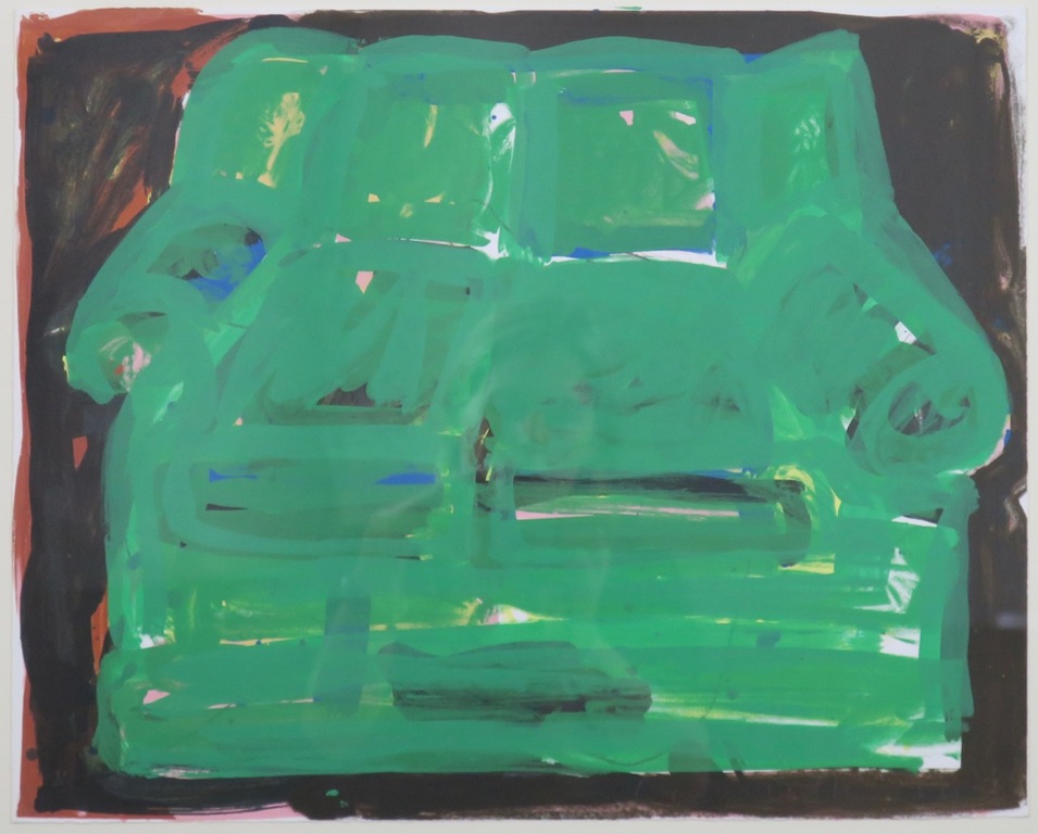 Cees Dolk: Zeefdruk, Serie Sofa - Ingelijst kopen? Bied vanaf 20!