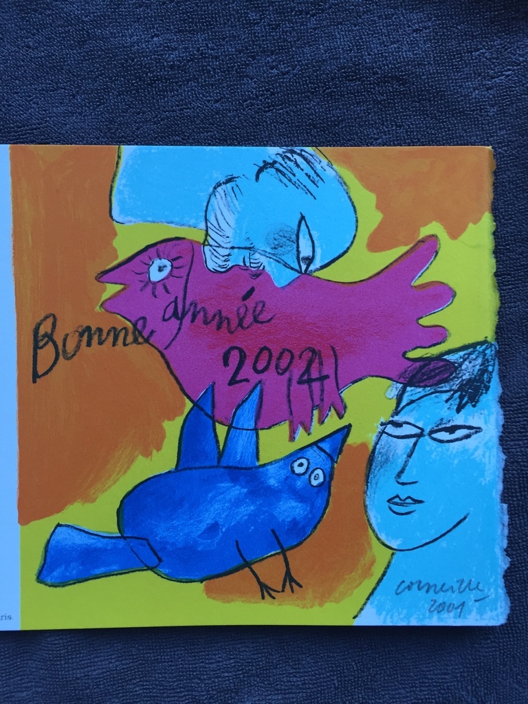 CORNEILLE zeefdruk/Litho 2002  kerstkaart kopen? Bied vanaf 35!