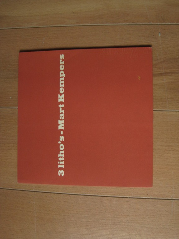 1959 verzamelmap "3 Litho's" van graficus/kunstschilder Mart Kempers 1924-1993 kopen? Bied vanaf 1!