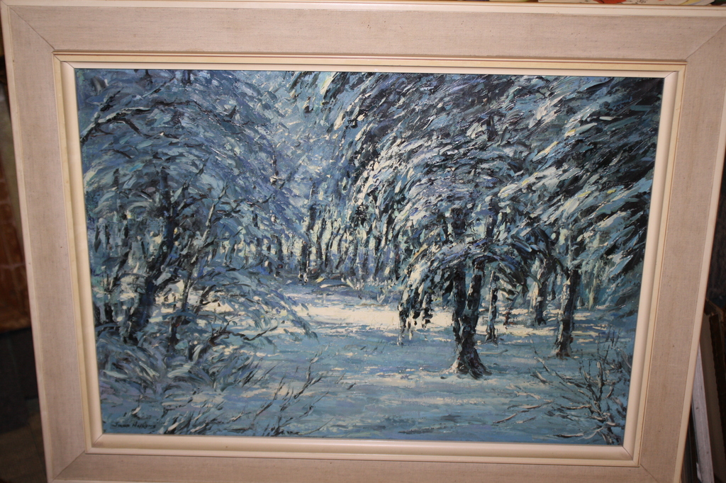 BOS IN DE WINTER - JAAP NEFKENS 1926 - 1999 kopen? Bied vanaf 190!