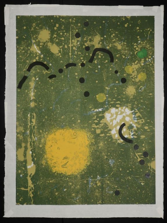 Jef Diederen: Lino op Rijstpapier, Zonder titel kopen? Bied vanaf 35!