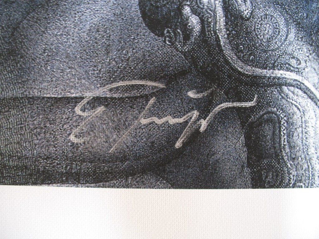 Ernst Fuchs, Der Anti-Laokoon, Giclée op canvas kopen? Bied vanaf 75!