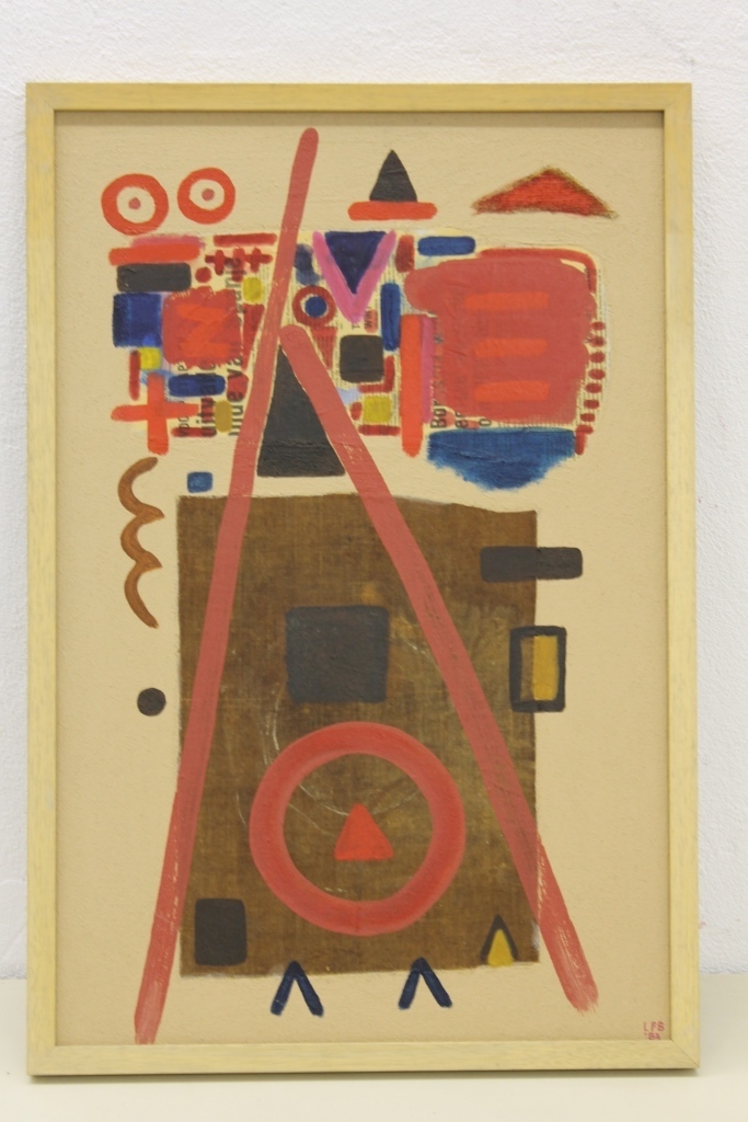 L.P. Boone - L.P. Boone: Schilderij, olieverf, zonder titel verkocht voor € 60!